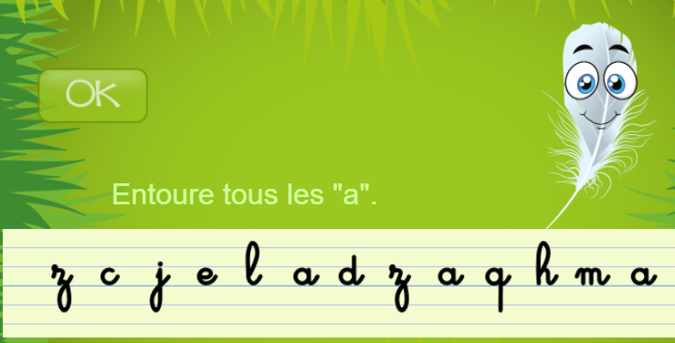 Retrouver Les Lettres Dans Toutes Les écritures Les Majuscules En Cursive Sont Au Programme Du 7707